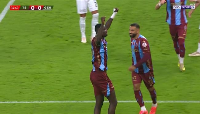هدف طرابزون سبور الاول في مرمي جنتشلر بيرليجي بالدوري التركي