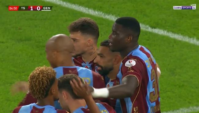 اهداف مباراة طرابزون سبور وجنتشلر بيرليجي في الدوري التركي