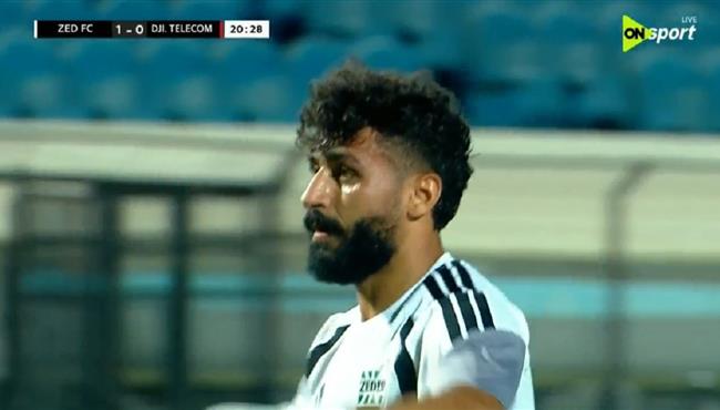 هدف احمد الصغيري الرائع في مرمي أساس تيليكوم بكأس الكونفيدرالية