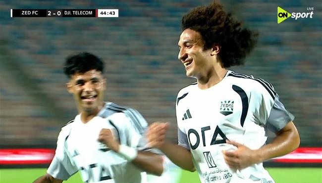 هدف احمد عاطف في مرمي أساس تيليكوم بكأس الكونفيدرالية