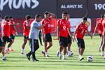 مران الأهلي | عموتة يجتمع باللاعبين وتدريبات تكتيكية استعدادًا للمقاولون العرب