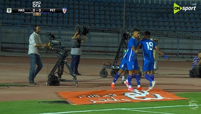 اهداف مباراة المصري ومنتخب السويس بتروجيت في الدوري