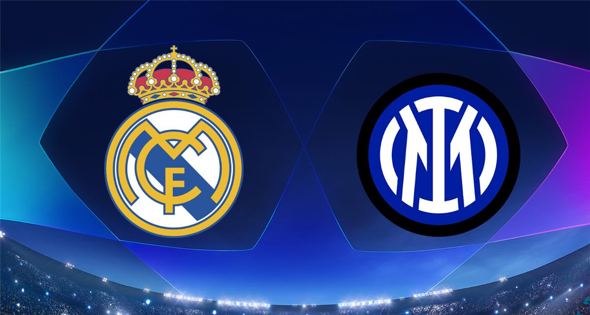 موعد والقناة الناقلة لمباراة ريال مدريد وإنتر ميلان اليوم في دوري أبطال أوروبا.. والمعلق 