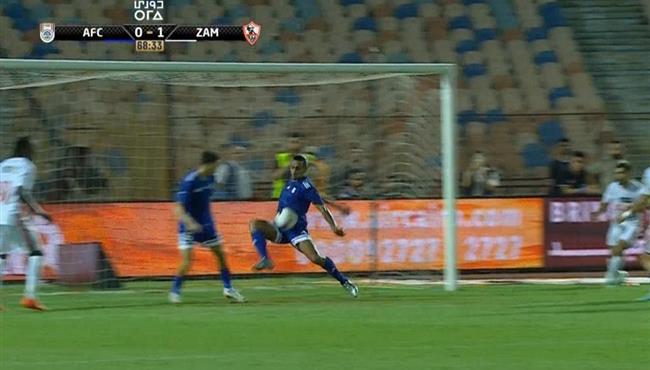 محمد دبش يحرم الزمالك من هدف محقق بالدوري المصري