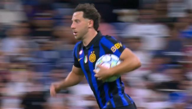 هدف انتر ميلان الاول في مرمي ريال مدريد بدوري ابطال اوروبا
