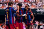 تشكيل برشلونة أمام فينورد في دوري أبطال أوروبا.. موقف حمزة عبد الكريم