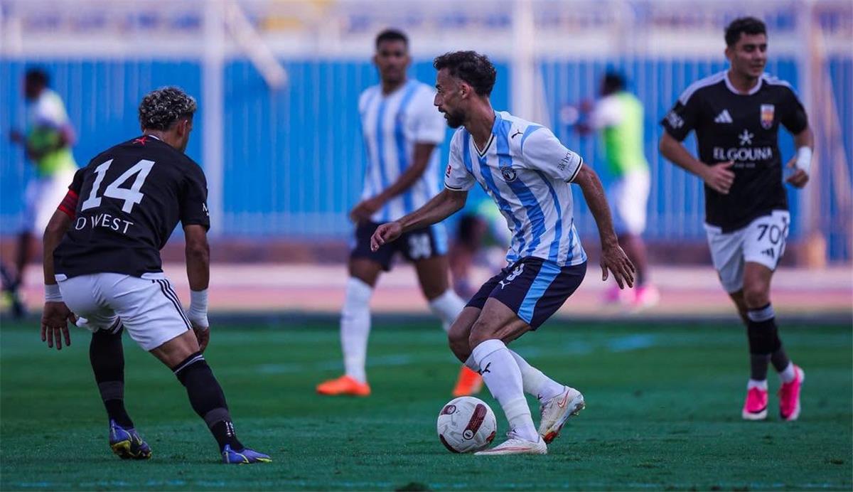 مباراة بيراميدز والجونة