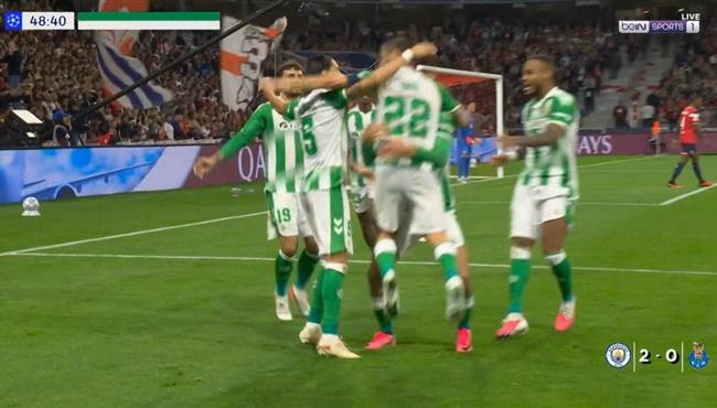 اهداف مباراة ريال بيتيس وليل 3 2 دوري أبطال اوروبا