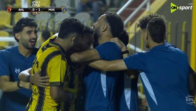 اهداف مباراة الاهلي والمقاولون العرب في الدوري المصري