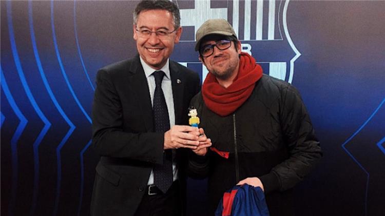 جوسيب ماريا بارتوميو رئيس نادي برشلونة