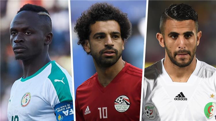 محمد صلاح، ساديو ماني، رياض محرز المتنافسين على جائزة افضل لاعب افريقي في 2019