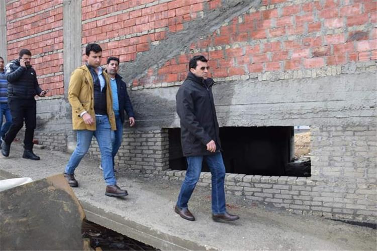 وزير الرياضة في جولة تفقدية