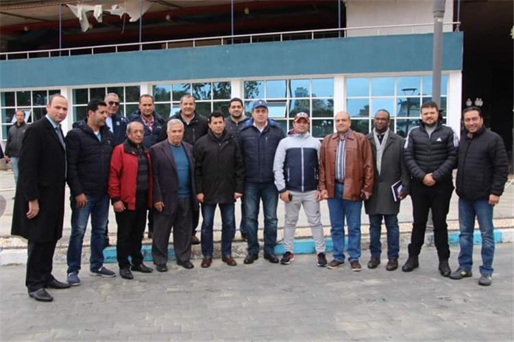 وزير الرياضة في جولة تفقدية