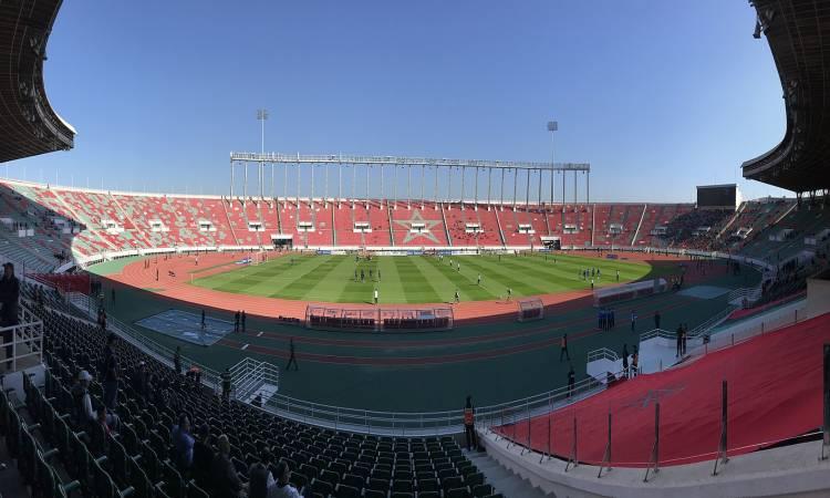 ملعب مولاي عبد الله مدينة الرباط بالمغرب لنهائي الكونفدرالية