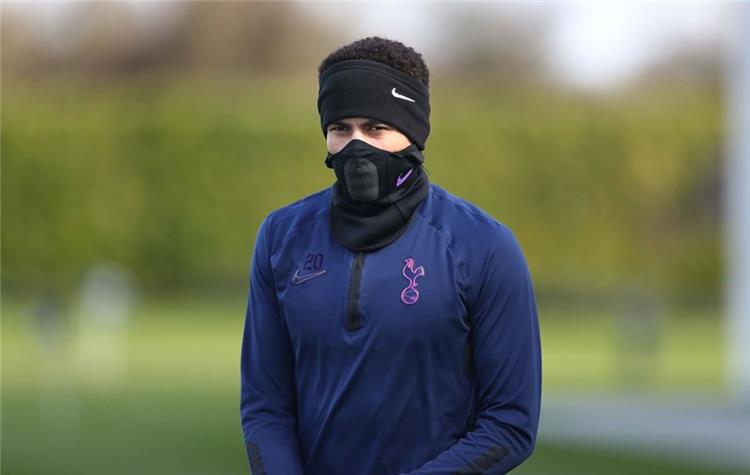 ديلي آلي في تدريبات توتنهام