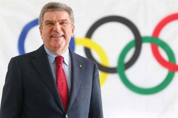 توماس باخ رئيس اللجنة الاولمبية الدولية