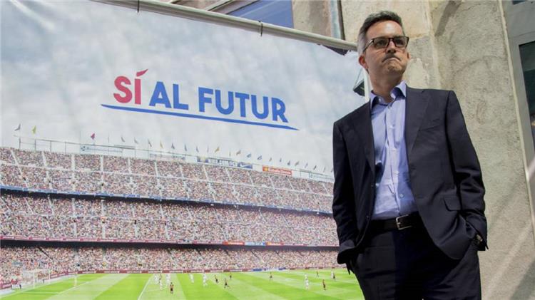 فيكتور فونت مرشح رئاسي لنادي برشلونة 2021