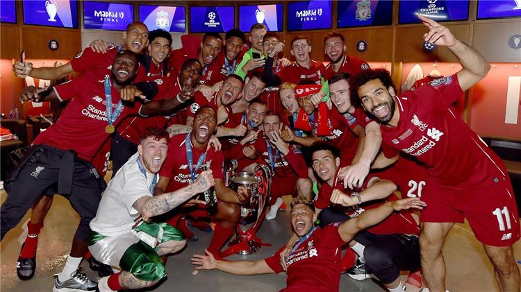 ليفربول يحتفل بلقب دوري أبطال أوروبا
