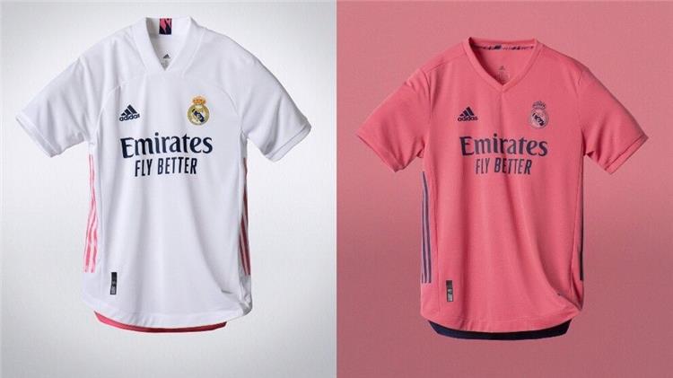 قميص ريال مدريد الأساسي والاحتياطي لموسم 2020/2021