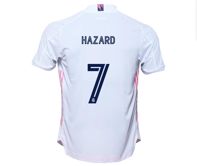 رقم قميص ريال مدريد الأساسي لموسم 2020/2021