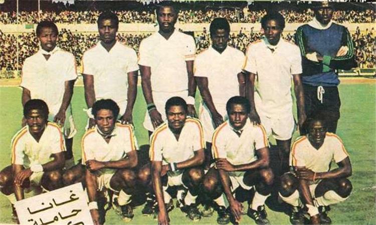منتخب غانا الفائز بكأس أمم إفريقيا 1982
