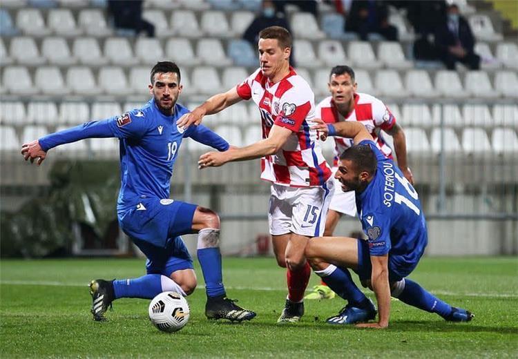 مباراة كرواتيا وقبرص