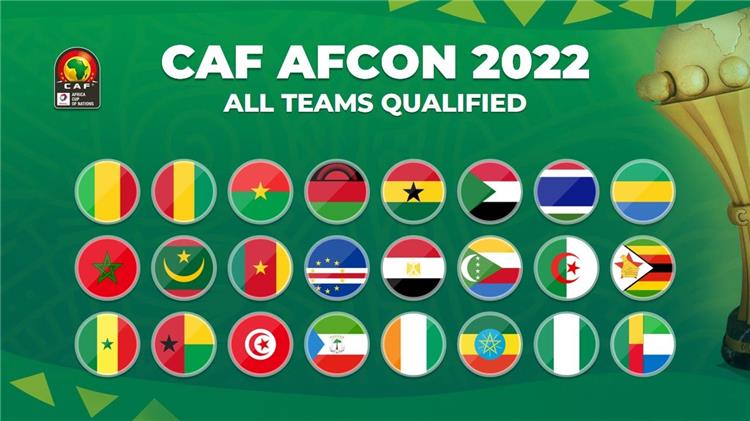المنتخبات المتأهلة إلى كأس أمم إفريقيا 2021