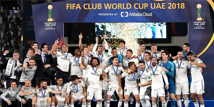 ريال مدريد كان آخر الأندية الفائزة بكأس العالم للأندية في الآمارات 2018