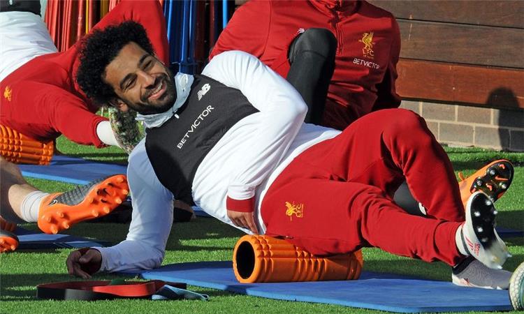 محمد صلاح يشارك في تدريبات ليفربول قبل مواجهة وست هام 