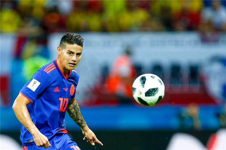 خاميس رودريجيز رجل مباراة كولومبيا وبولندا بكاس العالم
