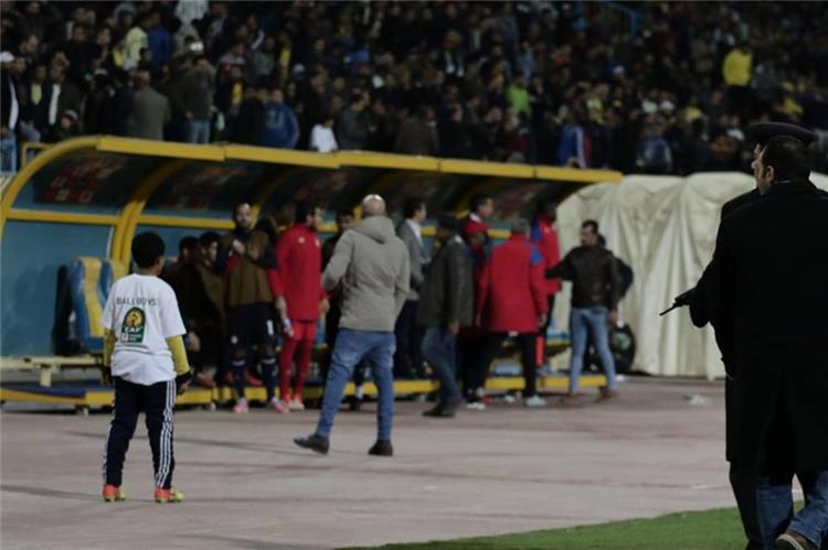 جماهير الاسماعيلي في مباراة الاسماعيلي والافريقي التونسي