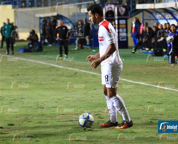 أحمد رفعت يشارك في تدريبات المستبعدين ويشاهد مباراة الزمالك وإنبي