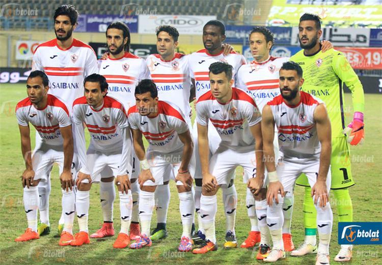 تشكيل الزمالك أمام المقاولون أسامة إبراهيم ظهير أيمن وعودة مايوكا