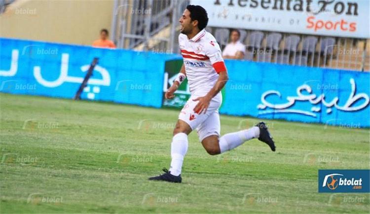 محمد إبراهيم يتعرض لـ كدمة في مران الزمالك