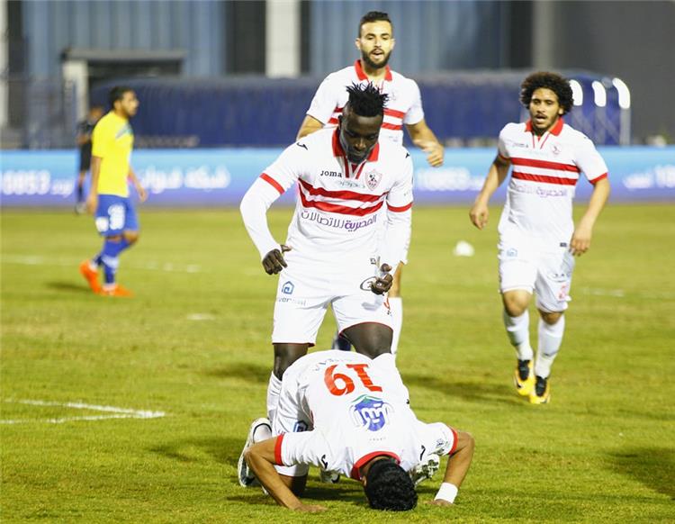 الزمالك يتقدم على طنطا بثنائية الجدد في شوط أول مثير