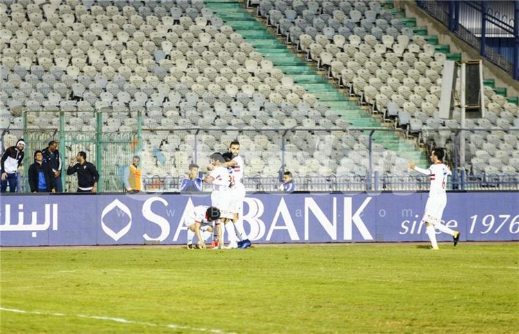 فيديو الزمالك يقسو على بتروجت بثلاثية نظيفة في الشوط الأول