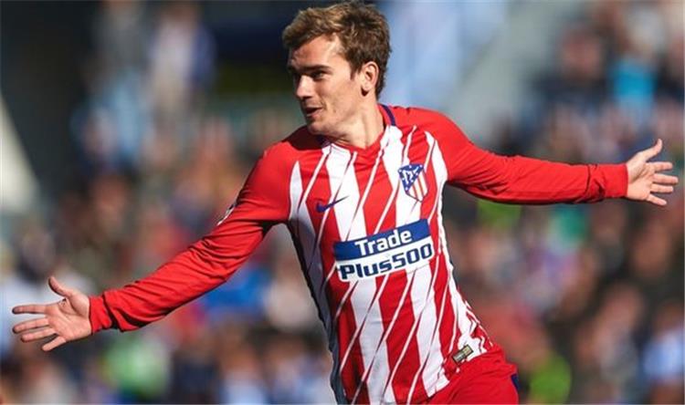 انطوان جريزمان مهاجم اتليتكو مدريد 