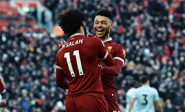 تشامبرلين يتفوق على محمد صلاح أمام نيوكاسل