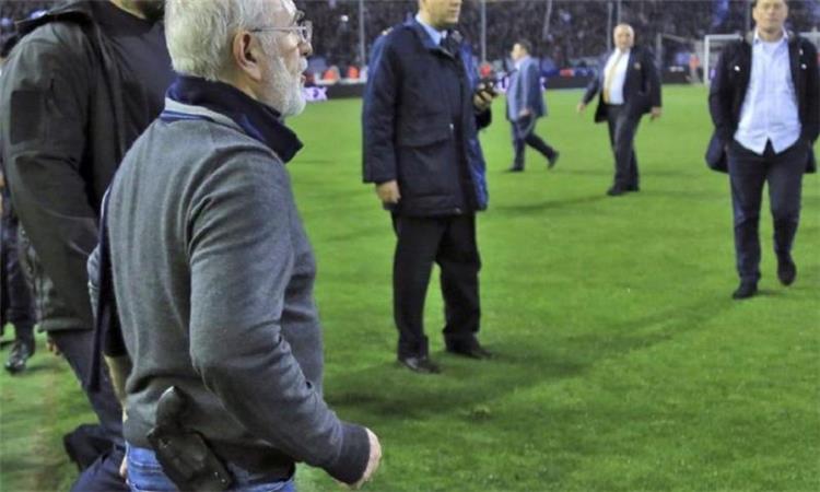 إيقاف الدوري اليوناني بسبب أحداث مباراة باوك وأيك