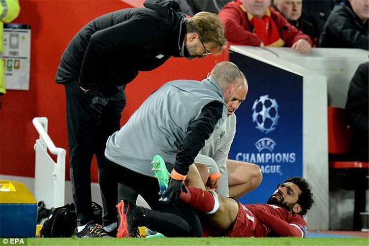 إصابة محمد صلاح