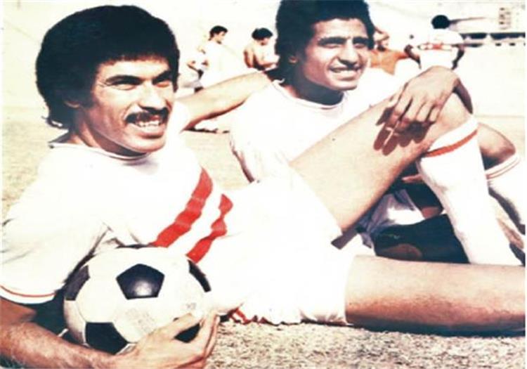 حسن شحاتة أحد نجوم الزمالك القدامى 