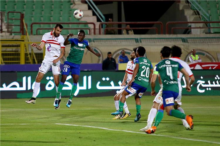 مباراة الزمالك ومصر للمقاصة بالدوري