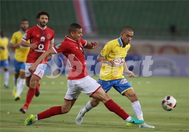سعد سمير خلال مباراة الاسماعيلي