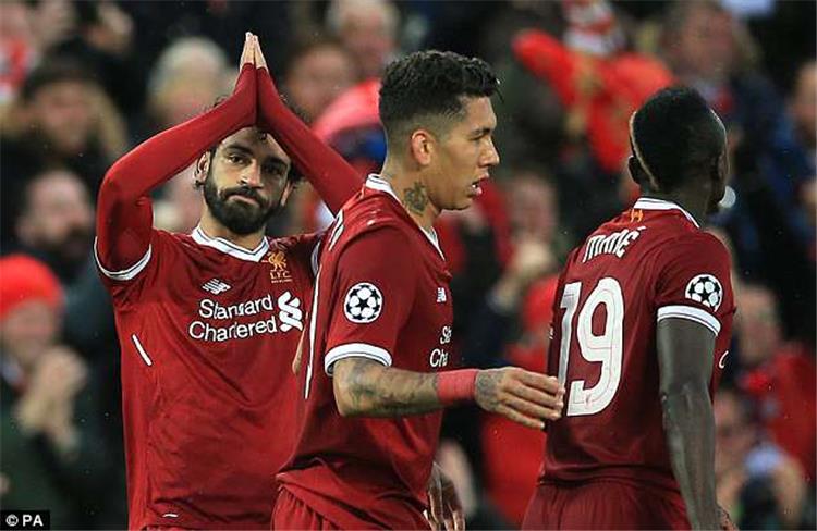 محمد صلاح ساديو ماني فيرمينو