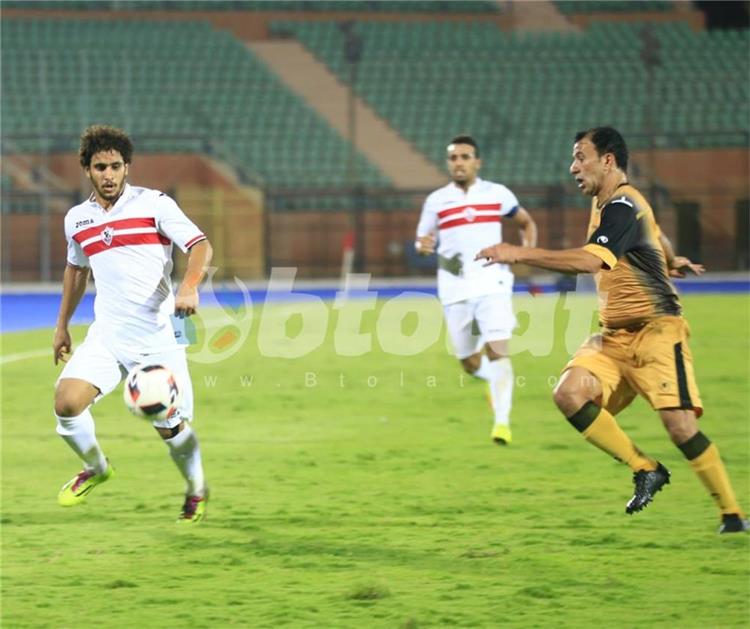 مباراة الزمالك والإنتاج الحربي