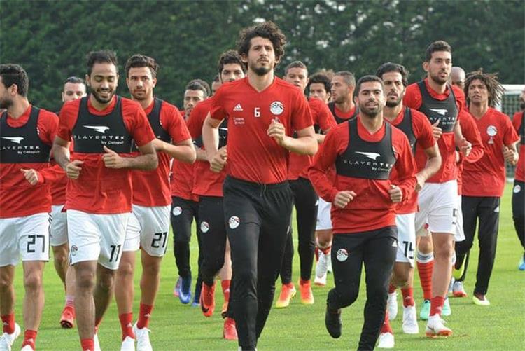 تدريبات منتخب مصر فى معسكر ايطاليا