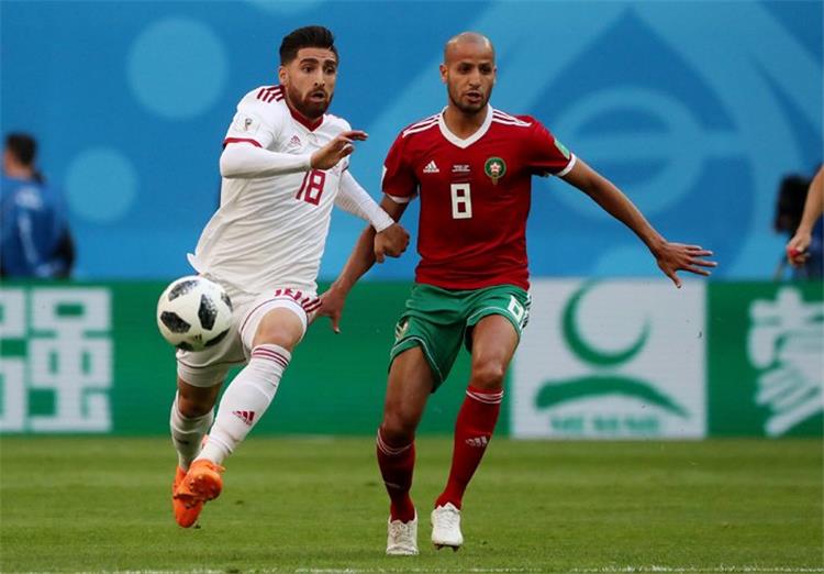 مباراة المغرب وايران