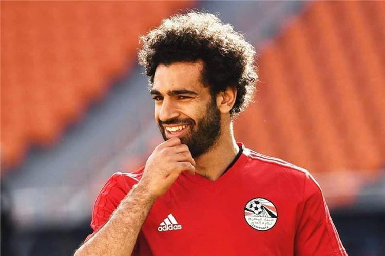 محمد صلاح لاعب منتخب مصر 