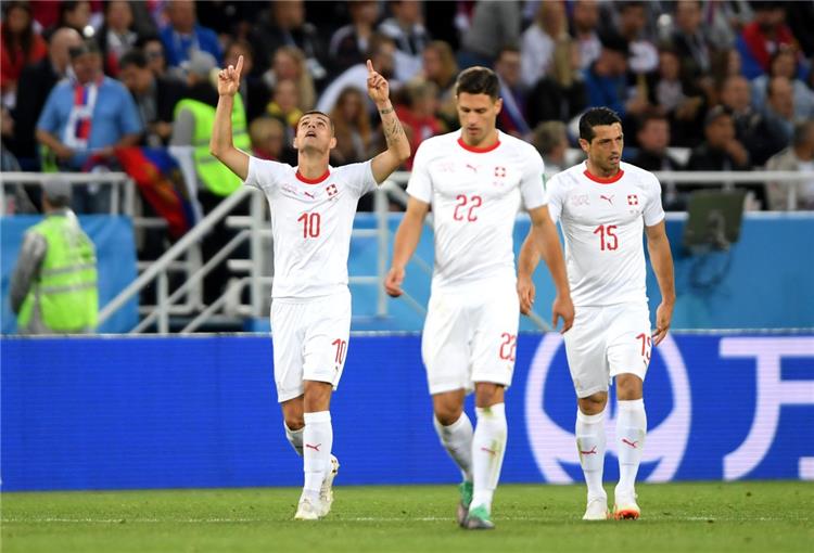 فيديو سويسرا تفوز 2 1 على صربيا بكاس العالم اليوم