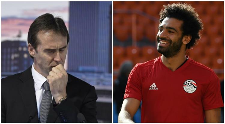 جولين لوبيتيجي ومحمد صلاح